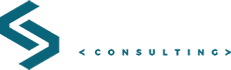 Logo Spanu Consulting bianco e blu
